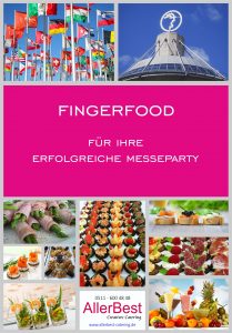 Titelblatt Fingerfood-Modul für Messepartys 2018 - Hannover Messecatering