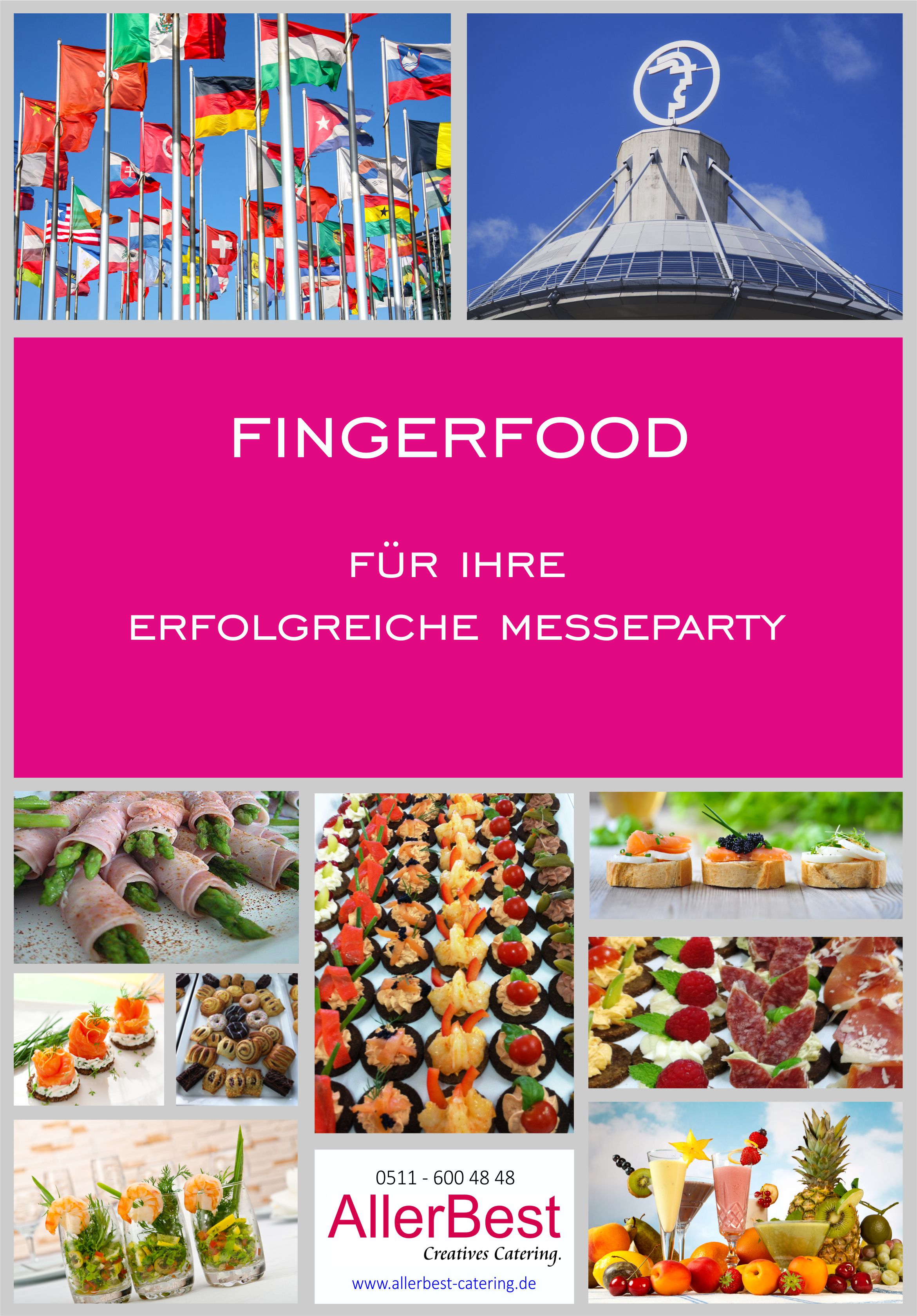 Titelblatt Fingerfood-Modul für Messepartys