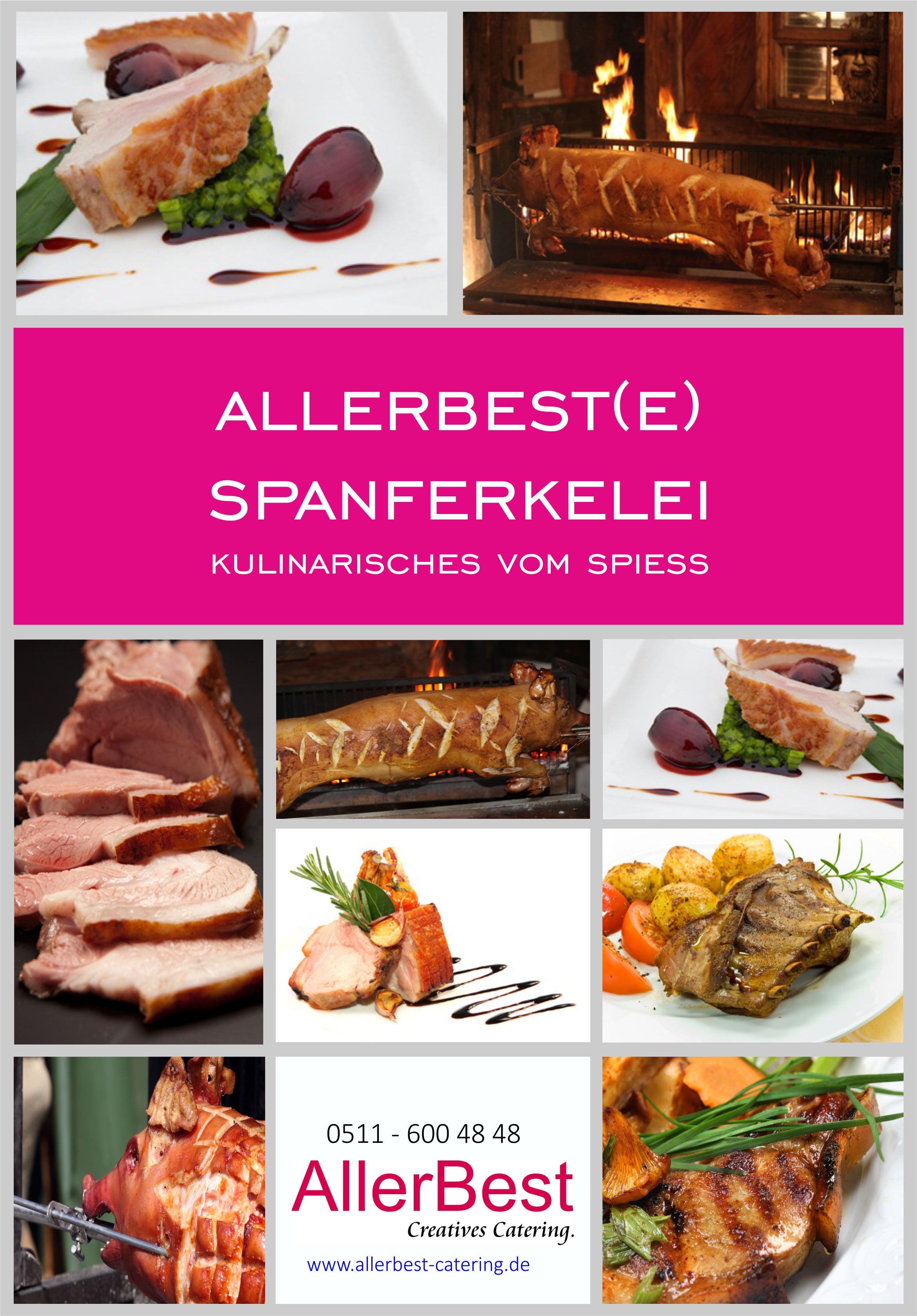 Titelblatt Spanferkelbuffet 2018